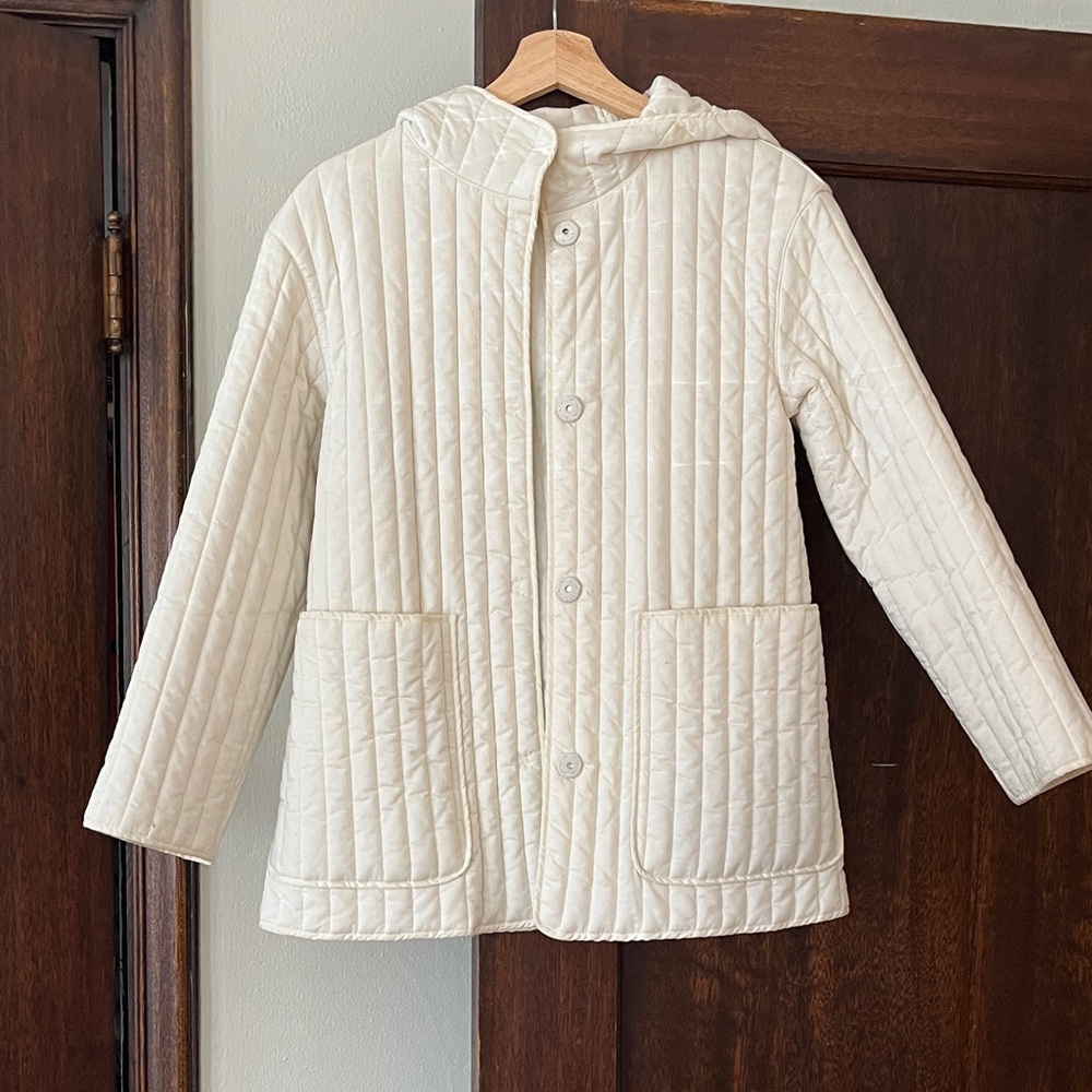 COS Quilted Hooded Coat